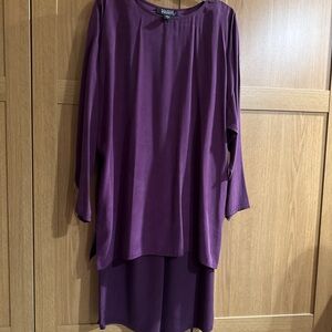 Vintage Eileen Fisher 2-piece Silk